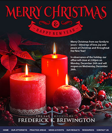 Frederick Brewington: Holiday Email