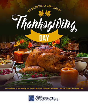 Martin Grossbach: Thanksgiving Email