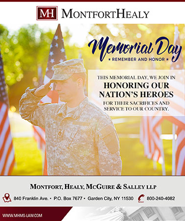 MontfortHealy: Memorial Day Email