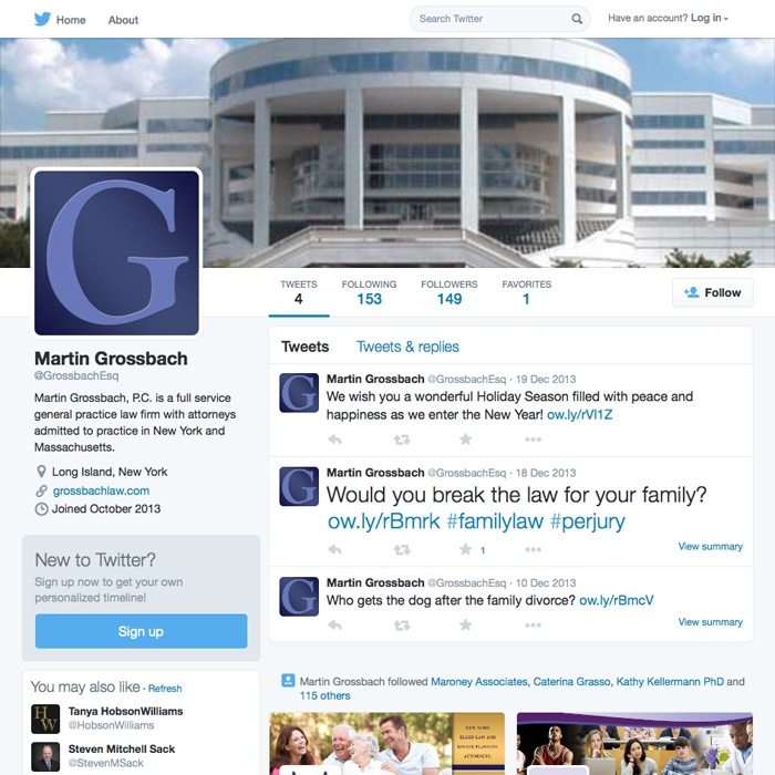 Martin Grossbach Twitter Page