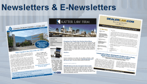 Newsletters and E-newsletters