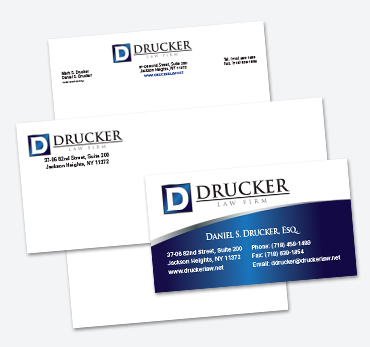 Drucker Law Firm Stationery
