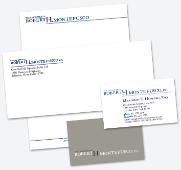 The Law Office of Robert Montefusco: Stationery