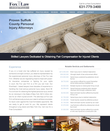 law firm website